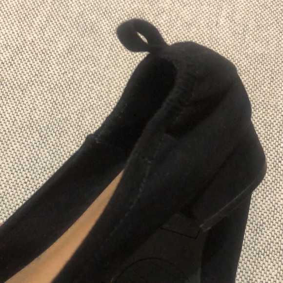 Black faux suede heels - Picture 5 of 5
